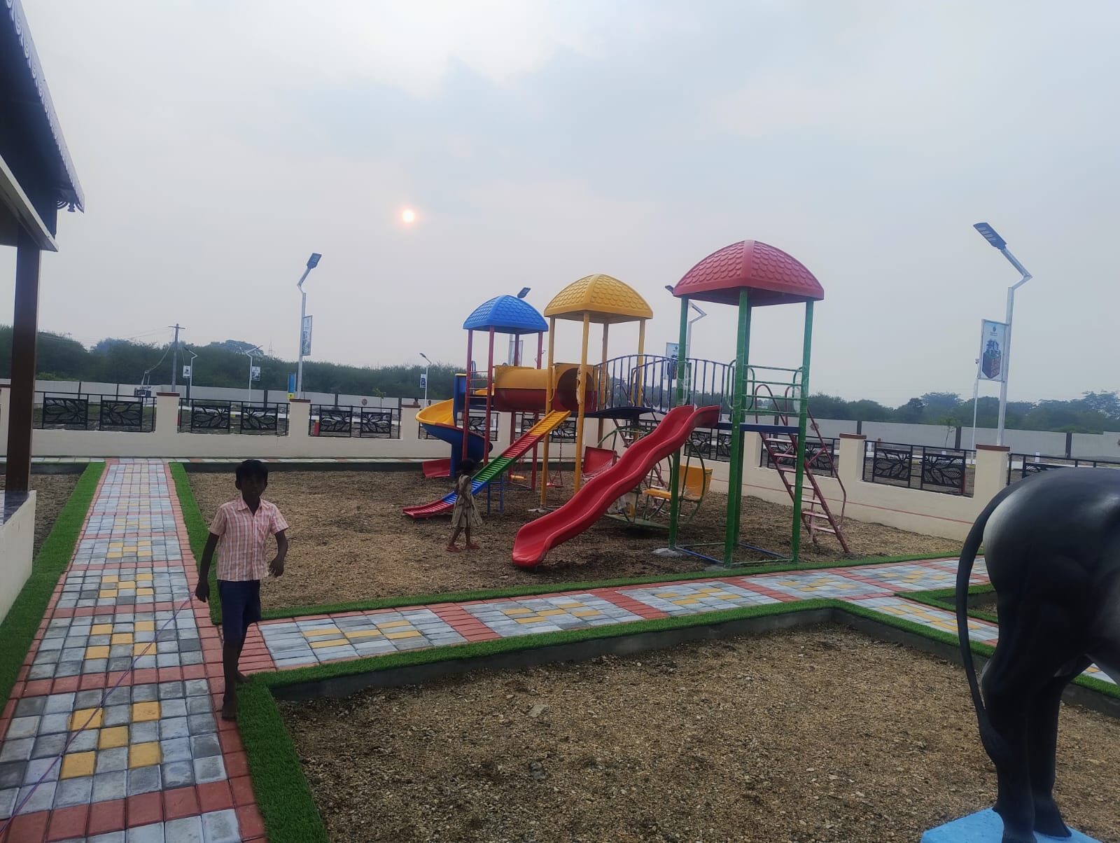 Children's play area at Emerald City